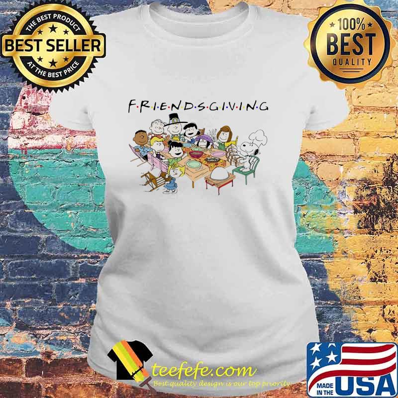 The peanuts cartoon friendsgiving s Laides tee The peanuts cartoon friendsgiving s Laides tee