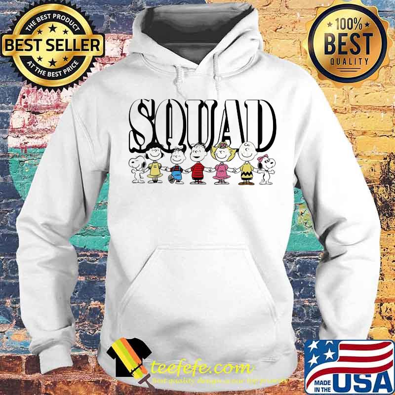 The peanuts characters squad s Hoodie The peanuts characters squad s Hoodie
