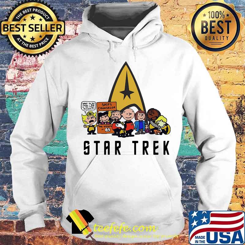 The peanuts characters star trek s Hoodie The peanuts characters star trek s Hoodie