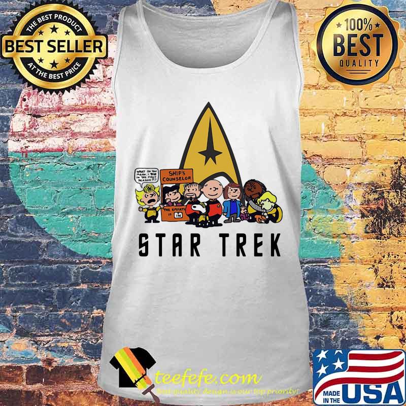 The peanuts characters star trek s Tank top The peanuts characters star trek s Tank top