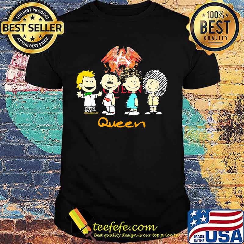 The peanuts queen band members shirt