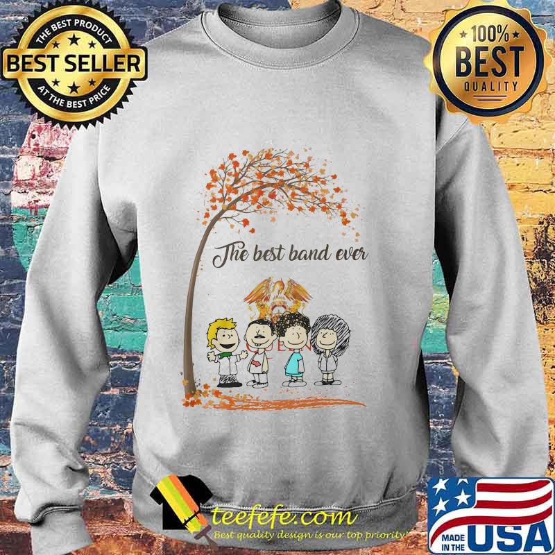 The peanuts queen band the best and ever fall maple leaves s Sweater The peanuts queen band the best and ever fall maple leaves s Sweater