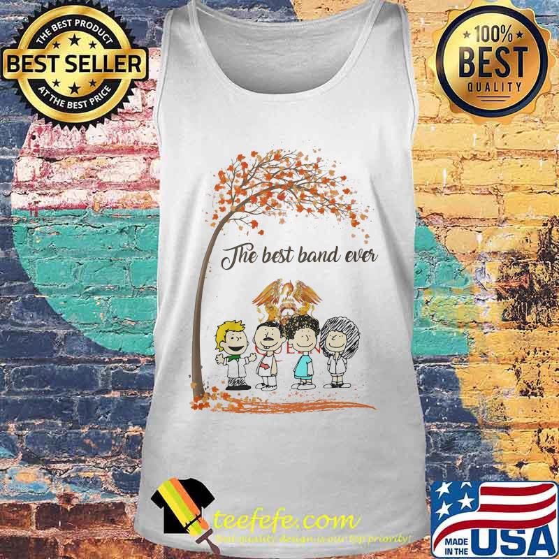 The peanuts queen band the best and ever fall maple leaves s Tank top The peanuts queen band the best and ever fall maple leaves s Tank top