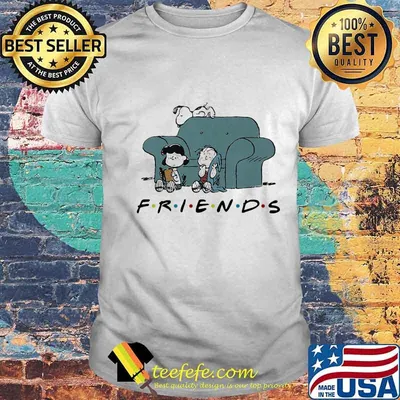 The peanuts sofa friends shirt