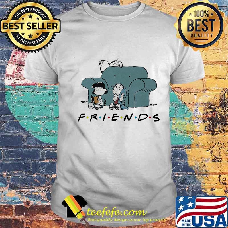 The peanuts sofa friends shirt