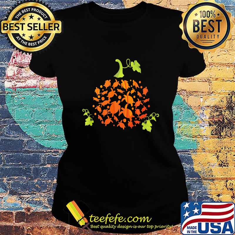 THE PUMPKIN TURTLE HALLOWEEN SHIRT Ladies tee THE PUMPKIN TURTLE HALLOWEEN SHIRT Ladies tee