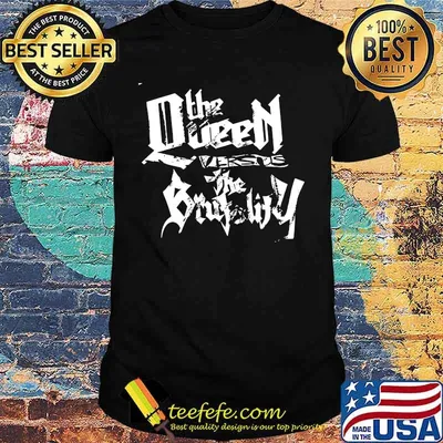 The queen versus the brutality shirt