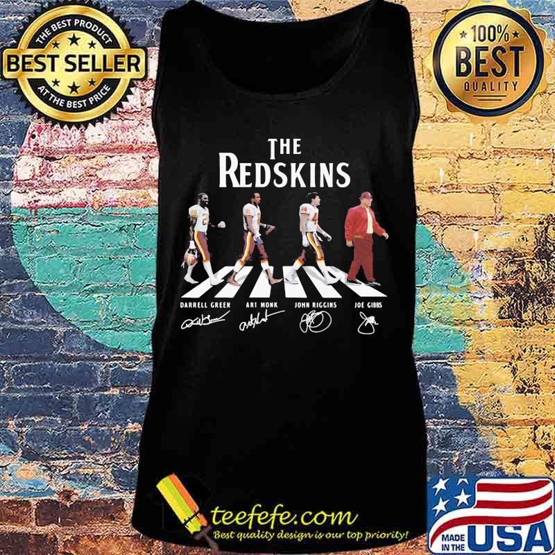 The redskins football abbey road signatures s Tank top The redskins football abbey road signatures s Tank top