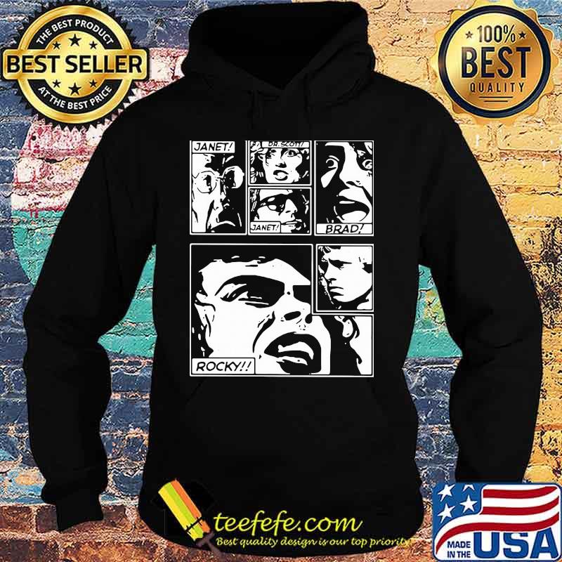 The rocky horror picture show janet dr. Scott brad rocky s Hoodie The rocky horror picture show janet dr. Scott brad rocky s Hoodie