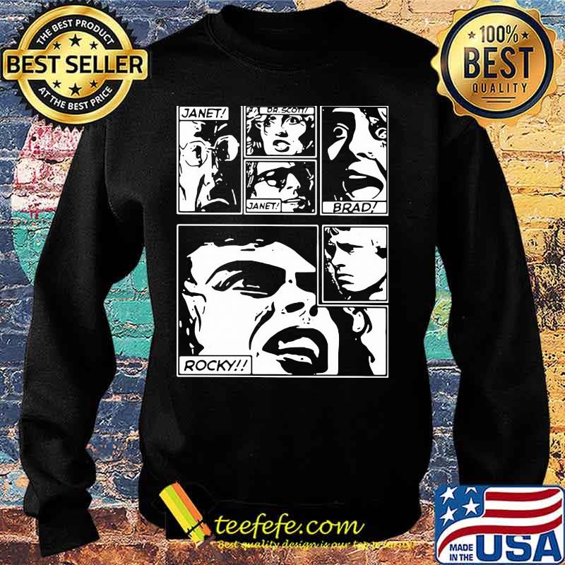 The rocky horror picture show janet dr. Scott brad rocky s Sweater The rocky horror picture show janet dr. Scott brad rocky s Sweater