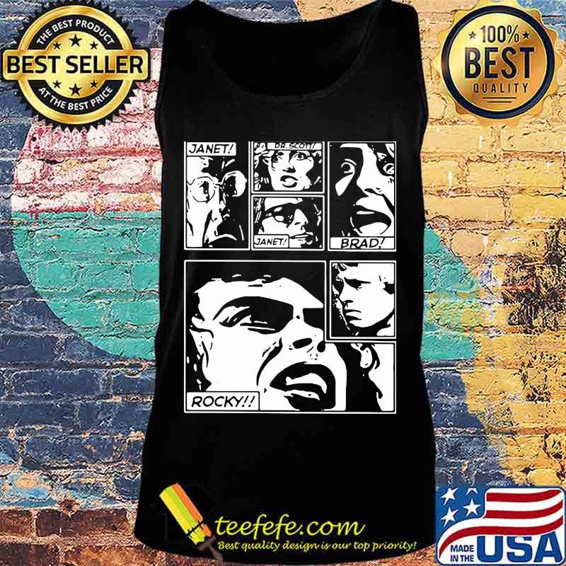 The rocky horror picture show janet dr. Scott brad rocky s Tank top The rocky horror picture show janet dr. Scott brad rocky s Tank top