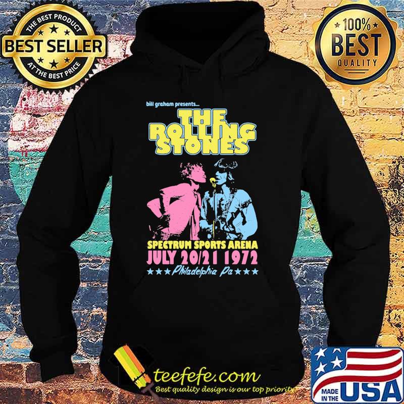The rolling stones band bill graham presents spectrum sports arena s Hoodie The rolling stones band bill graham presents spectrum sports arena s Hoodie