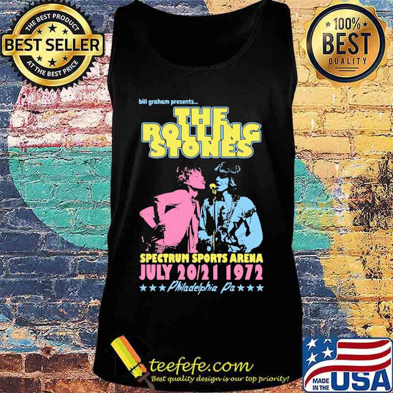 The rolling stones band bill graham presents spectrum sports arena s Tank top The rolling stones band bill graham presents spectrum sports arena s Tank top
