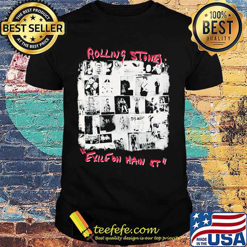 The rolling stones band exile on main st shirt The rolling stones band exile on main st shirt
