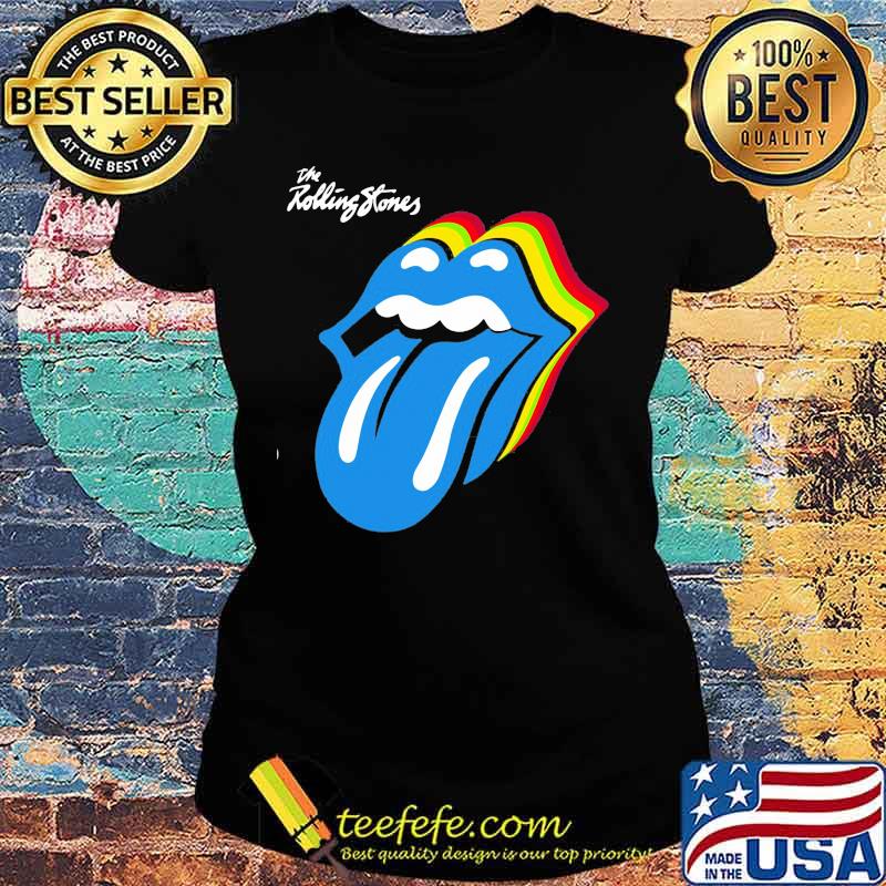 The rolling stones band logo s Ladies tee The rolling stones band logo s Ladies tee