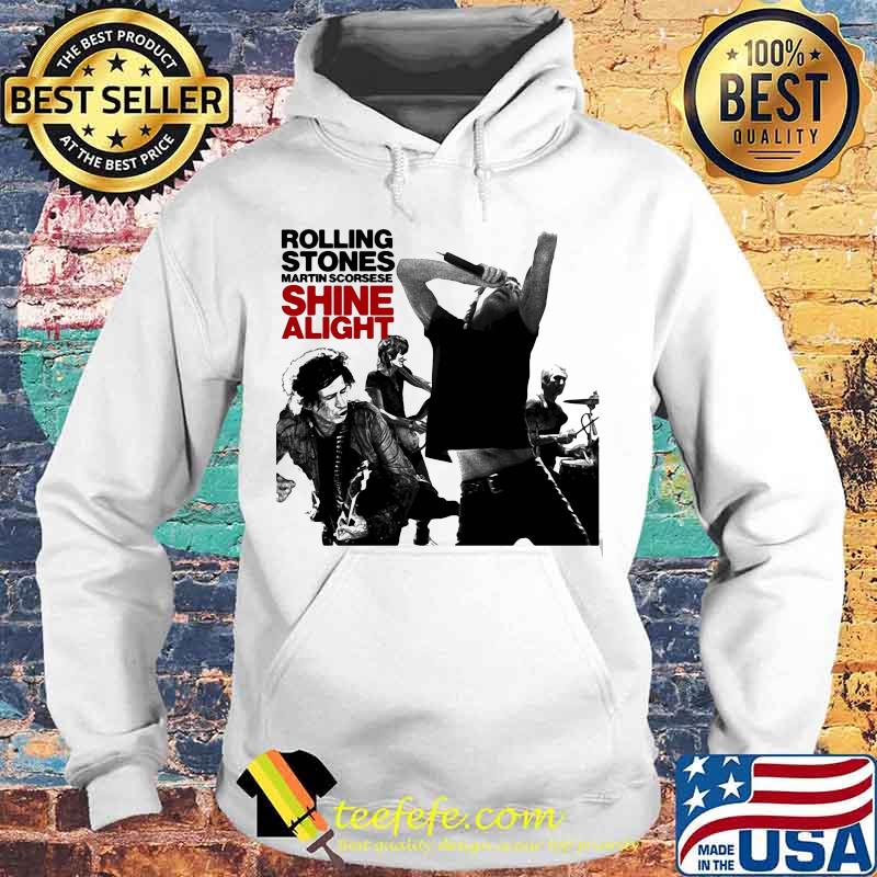 The rolling stones band martin scorsese shine alight s Hoodie The rolling stones band martin scorsese shine alight s Hoodie