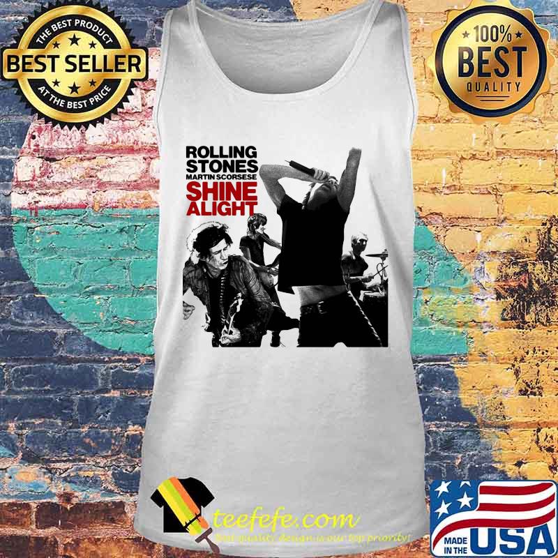 The rolling stones band martin scorsese shine alight s Tank top The rolling stones band martin scorsese shine alight s Tank top