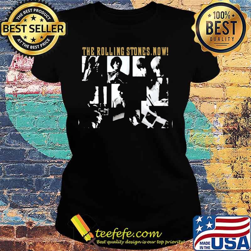The rolling stones band now s Ladies tee The rolling stones band now s Ladies tee