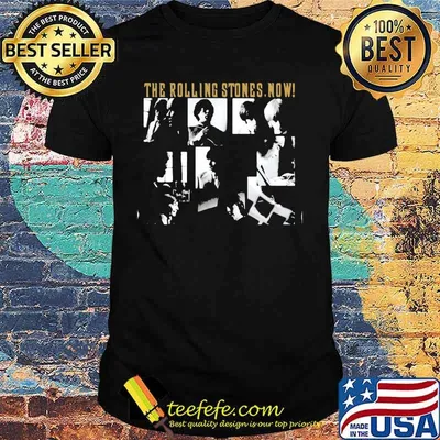 The rolling stones band now shirt