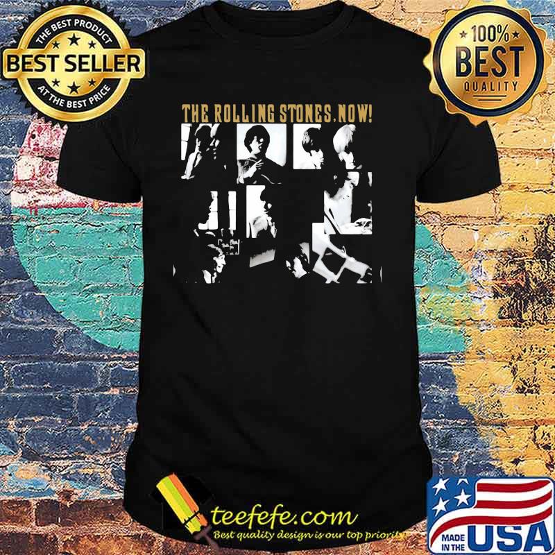 The rolling stones band now shirt