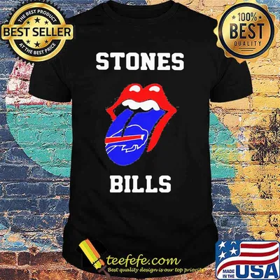 The rolling stones buffalo bills shirt