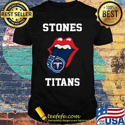 The rolling stones tennessee titans shirt
