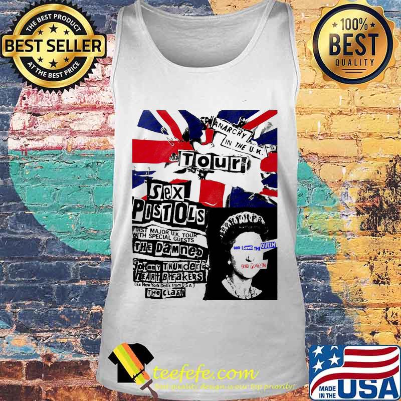 The sex pistols first major uk tour with special guests the damned s Tank top The sex pistols first major uk tour with special guests the damned s Tank top