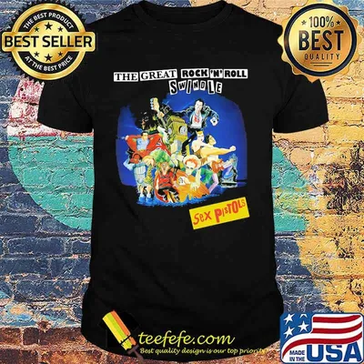 The sex pistols the great rock n roll swindle shirt