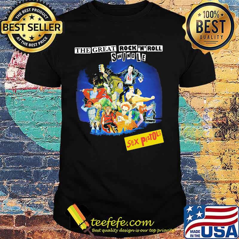 The sex pistols the great rock n roll swindle shirt The sex pistols the great rock n roll swindle shirt