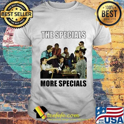 The specials band more specials shirt