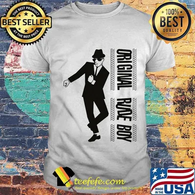 The specials band original rude boy shirt