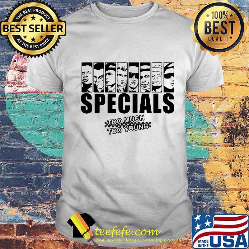 The specials band too much too young shirt