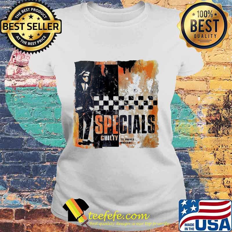 The specials guilty til proved innocent s Laides tee The specials guilty til proved innocent s Laides tee