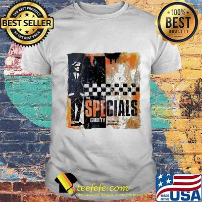 The specials guilty til proved innocent shirt