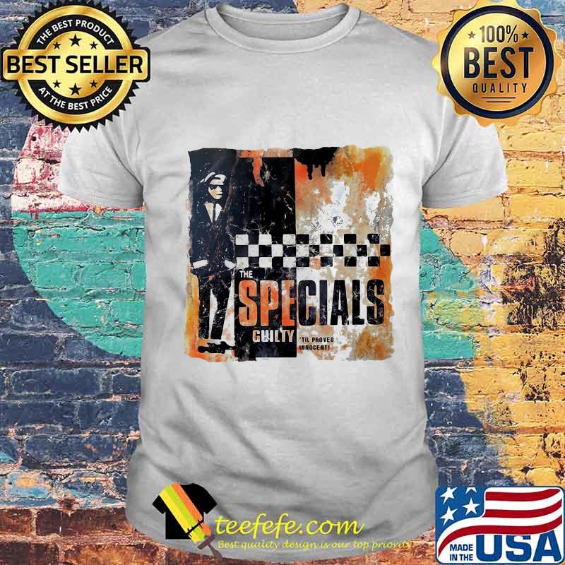 The specials guilty til proved innocent shirt The specials guilty til proved innocent shirt