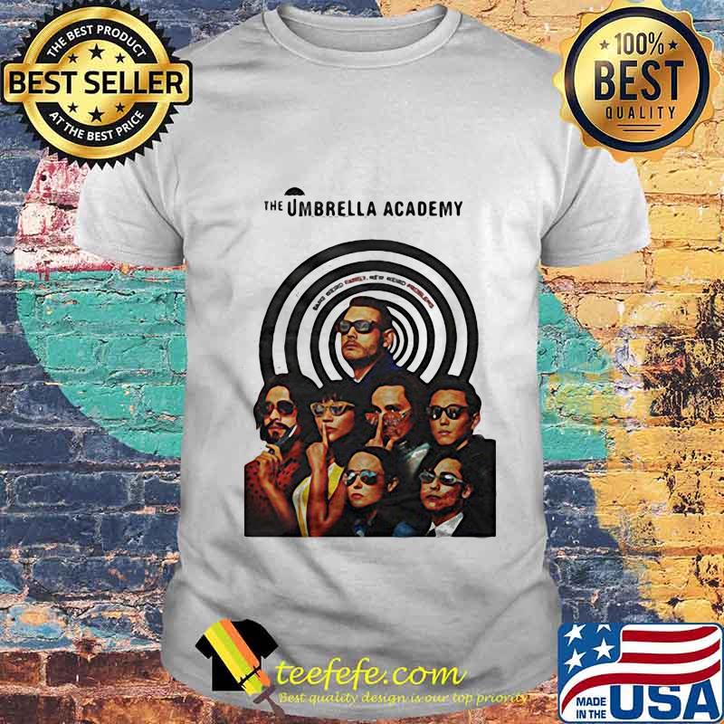 The umbrella academy band members shirt