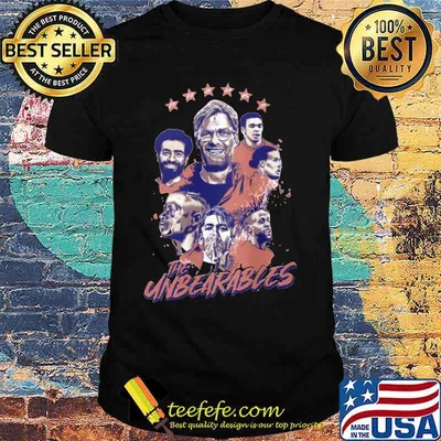 The unbearables liverpool football club shirt