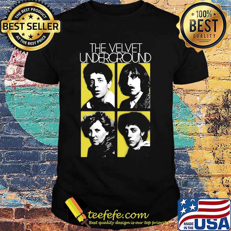 The velvet underground band members shirt The velvet underground band members shirt