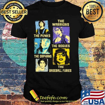 The warriors the punks the rogues the orphans the baseball furies shirt
