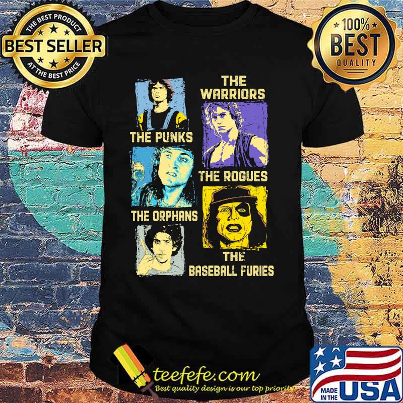 The warriors the punks the rogues the orphans the baseball furies shirt