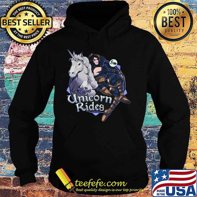 The witch Yennefer Unicorn Rides s Hoodie The witch Yennefer Unicorn Rides s Hoodie