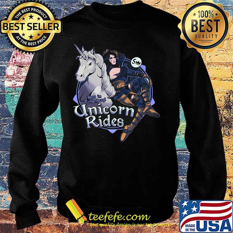 The witch Yennefer Unicorn Rides s Sweater The witch Yennefer Unicorn Rides s Sweater