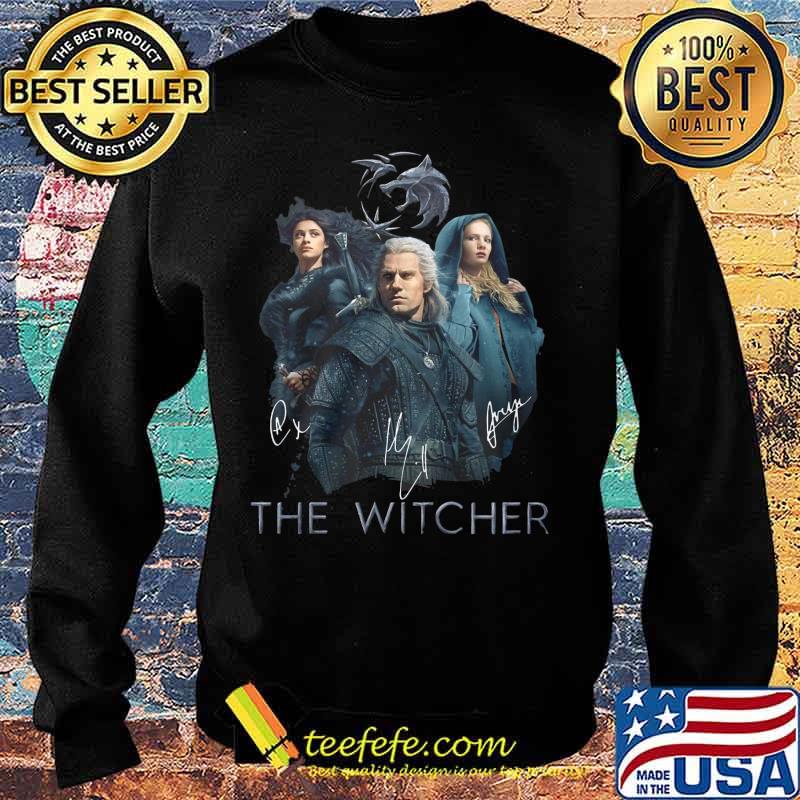 The witcher movie characters signatures s Sweater The witcher movie characters signatures s Sweater