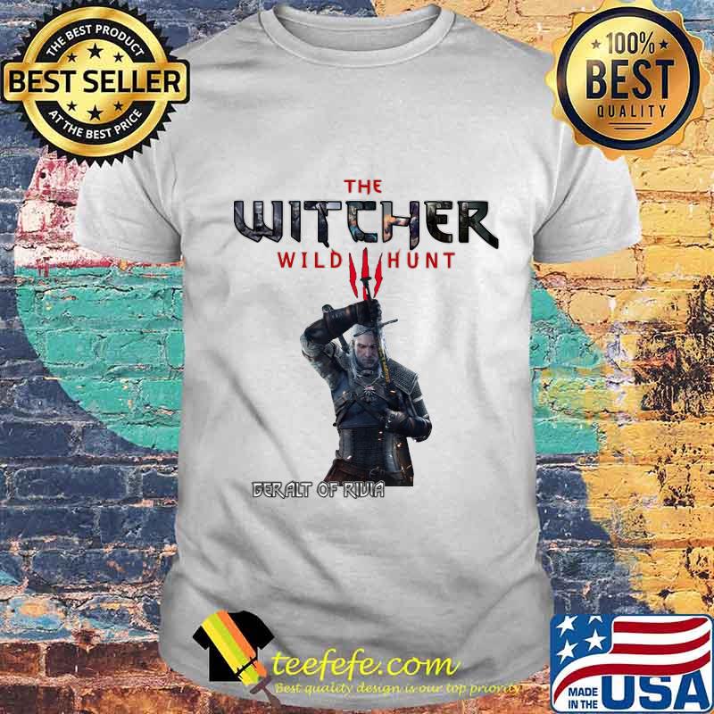 The witcher wild hunt geralt of runa shirt The witcher wild hunt geralt of runa shirt