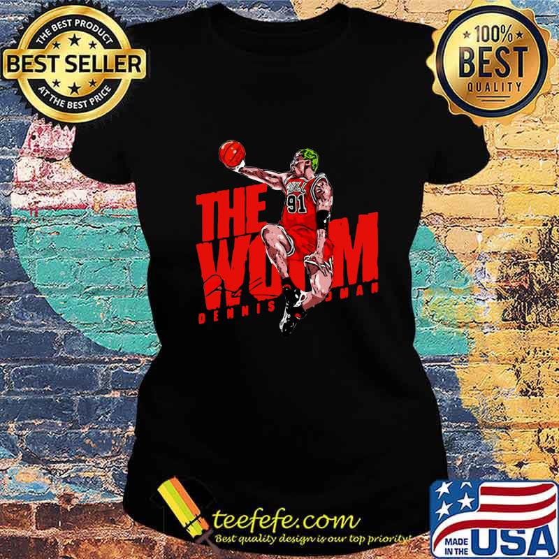 The worm dennis roman 91 chicago bulls basketball signature s Ladies tee The worm dennis roman 91 chicago bulls basketball signature s Ladies tee