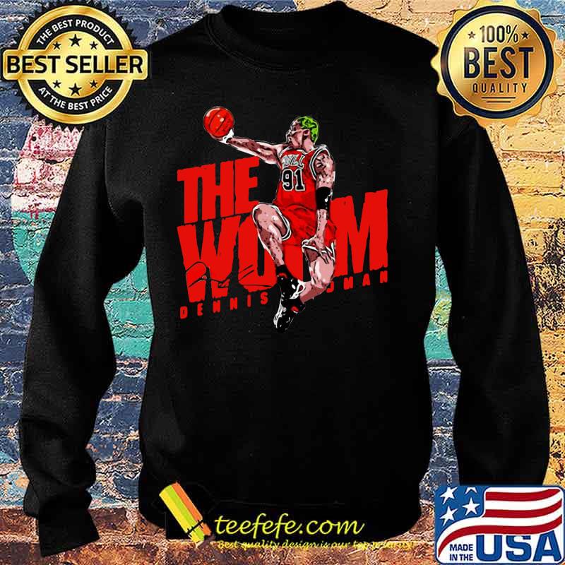 The worm dennis roman 91 chicago bulls basketball signature s Sweater The worm dennis roman 91 chicago bulls basketball signature s Sweater