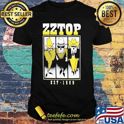 The zz top band members est 1969 shirt