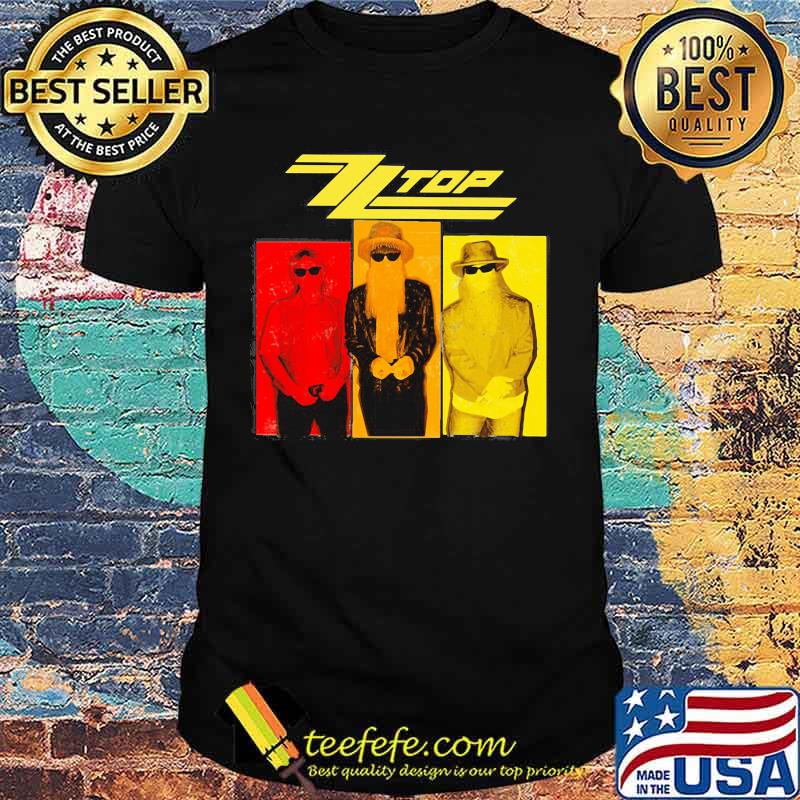The zz top band members shirt