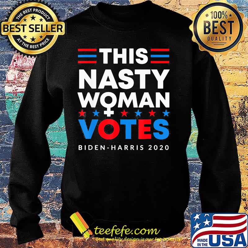 This nasty woman votes biden harris 2020 stars s Sweater This nasty woman votes biden harris 2020 stars s Sweater