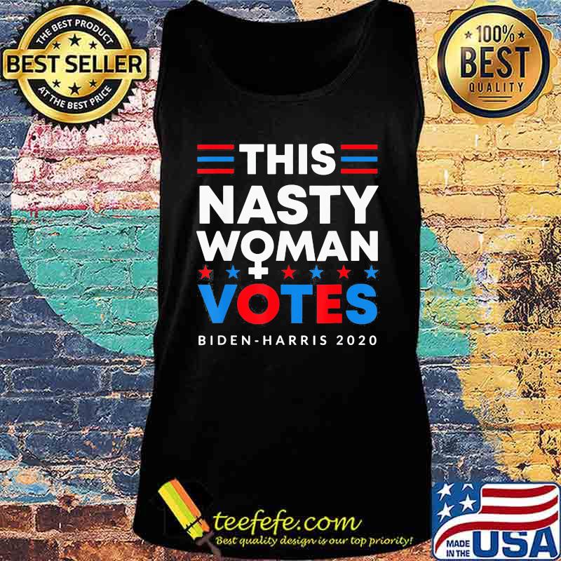 This nasty woman votes biden harris 2020 stars s Tank top This nasty woman votes biden harris 2020 stars s Tank top
